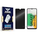 Anti-Spy Privacy Tempered Glass Screen Protector Compatible with Samsung Galaxy A03 Core [Pack of 1] | Edge-to-Edge, 9H hardness, Case Friendly, Easy Installation Kit