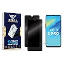 Anti-Spy Privacy Tempered Glass Screen Protector Compatible with Realme 2 Pro [Pack of 2] | Edge-to-Edge, 9H hardness, Case Friendly, Easy Installation Kit