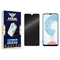 Anti-Spy Privacy Tempered Glass Screen Protector Compatible with Realme C21 [Pack of 1] | Edge-to-Edge, 9H hardness, Case Friendly, Easy Installation Kit