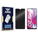 Anti-Spy Privacy Tempered Glass Screen Protector Compatible with Realme Narzo 20A [Pack of 1] | Edge-to-Edge, 9H hardness, Case Friendly, Easy Installation Kit