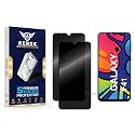 Anti-Spy Privacy Tempered Glass Screen Protector Compatible with Samsung Galaxy F41 [Pack of 2] | Edge-to-Edge, 9H hardness, Case Friendly, Easy Installation Kit