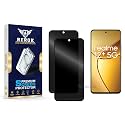 Anti-Spy Privacy Tempered Glass Screen Protector Compatible with Realme 12 Plus 5G [Pack of 2] | Edge-to-Edge, 9H hardness, Case Friendly, Easy Installation Kit
