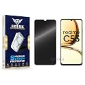 Anti-Spy Privacy Tempered Glass Screen Protector Compatible with Realme C53 [Pack of 1] | Edge-to-Edge, 9H hardness, Case Friendly, Easy Installation Kit