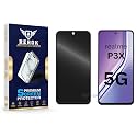 Anti-Spy Privacy Tempered Glass Screen Protector Compatible with Realme P3x 5G [Pack of 1] | Edge-to-Edge, 9H hardness, Case Friendly, Easy Installation Kit