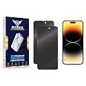 Anti-Spy Privacy Tempered Glass Screen Protector for iPhone 14 Pro Max [Pack of 2] | HD Clarity, Edge-to-Edge Coverage, Scratch Resistant, Case Friendly with Easy Installation Kit.