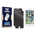 Anti-Spy Privacy Tempered Glass Screen Protector for iPhone 6s Plus [Pack of 2] | HD Clarity, Edge-to-Edge Coverage, Scratch Resistant, Case Friendly with Easy Installation Kit.