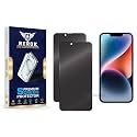 Anti-Spy Privacy Tempered Glass Screen Protector for iPhone 14 [Pack of 2] | HD Clarity, Edge-to-Edge Coverage, Scratch Resistant, Case Friendly with Easy Installation Kit.