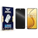 Anti-Spy Privacy Tempered Glass Screen Protector Compatible with Realme 12x 5G [Pack of 1] | Edge-to-Edge, 9H hardness, Case Friendly, Easy Installation Kit