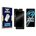 Anti-Spy Privacy Tempered Glass Screen Protector Compatible with Realme 9i 5G [Pack of 2] | Edge-to-Edge, 9H hardness, Case Friendly, Easy Installation Kit