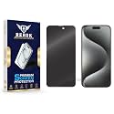 Anti-Spy Privacy Tempered Glass Screen Protector for iPhone 15 Pro Max [Pack of 1] | HD Clarity, Edge-to-Edge Coverage, Scratch Resistant, Case Friendly with Easy Installation Kit.