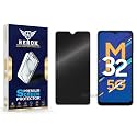 Anti-Spy Privacy Tempered Glass Screen Protector Compatible with Samsung Galaxy M32 5G [Pack of 1] | Edge-to-Edge, 9H hardness, Case Friendly, Easy Installation Kit