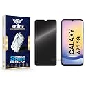 Anti-Spy Privacy Tempered Glass Screen Protector Compatible with Samsung Galaxy A25 5G [Pack of 1] | Edge-to-Edge, 9H hardness, Case Friendly, Easy Installation Kit