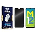 Anti-Spy Privacy Tempered Glass Screen Protector Compatible with Samsung Galaxy M12 [Pack of 1] | Edge-to-Edge, 9H hardness, Case Friendly, Easy Installation Kit