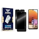 Anti-Spy Privacy Tempered Glass Screen Protector Compatible with Samsung Galaxy A32 4G [Pack of 2] | Edge-to-Edge, 9H hardness, Case Friendly, Easy Installation Kit