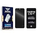 Anti-Spy Privacy Tempered Glass Screen Protector Compatible with Realme C75 5G [Pack of 1] | Edge-to-Edge, 9H hardness, Case Friendly, Easy Installation Kit
