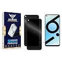 Anti-Spy Privacy Tempered Glass Screen Protector Compatible with Realme 6i [Pack of 2] | Edge-to-Edge, 9H hardness, Case Friendly, Easy Installation Kit
