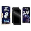 Anti-Spy Privacy Tempered Glass Screen Protector Compatible with Realme 8s [Pack of 2] | Edge-to-Edge, 9H hardness, Case Friendly, Easy Installation Kit