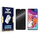 Anti-Spy Privacy Tempered Glass Screen Protector Compatible with Samsung Galaxy A70 [Pack of 1] | Edge-to-Edge, 9H hardness, Case Friendly, Easy Installation Kit