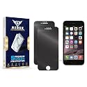 Anti-Spy Privacy Tempered Glass Screen Protector for iPhone 6 [Pack of 2] | HD Clarity, Edge-to-Edge Coverage, Scratch Resistant, Case Friendly with Easy Installation Kit.