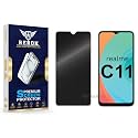 Anti-Spy Privacy Tempered Glass Screen Protector Compatible with Realme C11 [Pack of 1] | Edge-to-Edge, 9H hardness, Case Friendly, Easy Installation Kit