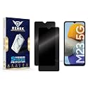 Anti-Spy Privacy Tempered Glass Screen Protector Compatible with Samsung Galaxy M23 [Pack of 2] | Edge-to-Edge, 9H hardness, Case Friendly, Easy Installation Kit