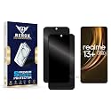 Anti-Spy Privacy Tempered Glass Screen Protector Compatible with Realme 13 Plus [Pack of 2] | Edge-to-Edge, 9H hardness, Case Friendly, Easy Installation Kit