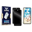 Anti-Spy Privacy Tempered Glass Screen Protector Compatible with Samsung Galaxy M35 [Pack of 2] | Edge-to-Edge, 9H hardness, Case Friendly, Easy Installation Kit