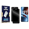 Anti-Spy Privacy Tempered Glass Screen Protector Compatible with Realme GT 7 [Pack of 2] | Edge-to-Edge, 9H hardness, Case Friendly, Easy Installation Kit