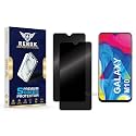Anti-Spy Privacy Tempered Glass Screen Protector Compatible with Samsung Galaxy M10 [Pack of 2] | Edge-to-Edge, 9H hardness, Case Friendly, Easy Installation Kit