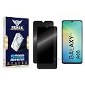 Anti-Spy Privacy Tempered Glass Screen Protector Compatible with Samsung Galaxy A06 [Pack of 2] | Edge-to-Edge, 9H hardness, Case Friendly, Easy Installation Kit