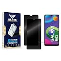 Anti-Spy Privacy Tempered Glass Screen Protector Compatible with Samsung Galaxy M02 [Pack of 2] | Edge-to-Edge, 9H hardness, Case Friendly, Easy Installation Kit