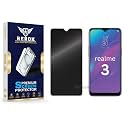 Anti-Spy Privacy Tempered Glass Screen Protector Compatible with Realme 3 [Pack of 1] | Edge-to-Edge, 9H hardness, Case Friendly, Easy Installation Kit