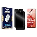 Anti-Spy Privacy Tempered Glass Screen Protector Compatible with Realme P1 5G [Pack of 2] | Edge-to-Edge, 9H hardness, Case Friendly, Easy Installation Kit