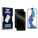 Anti-Spy Privacy Tempered Glass Screen Protector Compatible with Realme X [Pack of 2] | Edge-to-Edge, 9H hardness, Case Friendly, Easy Installation Kit
