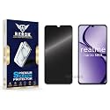 Anti-Spy Privacy Tempered Glass Screen Protector Compatible with Realme Narzo N63 [Pack of 1] | Edge-to-Edge, 9H hardness, Case Friendly, Easy Installation Kit