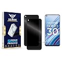 Anti-Spy Privacy Tempered Glass Screen Protector Compatible with Realme Narzo 30 [Pack of 2] | Edge-to-Edge, 9H hardness, Case Friendly, Easy Installation Kit