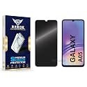 Anti-Spy Privacy Tempered Glass Screen Protector Compatible with Samsung Galaxy A05 [Pack of 1] | Edge-to-Edge, 9H hardness, Case Friendly, Easy Installation Kit