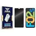 Anti-Spy Privacy Tempered Glass Screen Protector Compatible with Samsung Galaxy F02s [Pack of 1] | Edge-to-Edge, 9H hardness, Case Friendly, Easy Installation Kit