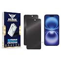 Anti-Spy Privacy Tempered Glass Screen Protector for iPhone 16 [Pack of 2] | HD Clarity, Edge-to-Edge Coverage, Scratch Resistant, Case Friendly with Easy Installation Kit.