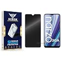 Anti-Spy Privacy Tempered Glass Screen Protector Compatible with Realme Narzo 30A [Pack of 1] | Edge-to-Edge, 9H hardness, Case Friendly, Easy Installation Kit