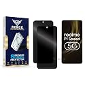 Anti-Spy Privacy Tempered Glass Screen Protector Compatible with Realme P1 Speed 5G [Pack of 2] | Edge-to-Edge, 9H hardness, Case Friendly, Easy Installation Kit
