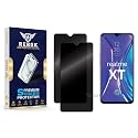 Anti-Spy Privacy Tempered Glass Screen Protector Compatible with Realme XT [Pack of 2] | Edge-to-Edge, 9H hardness, Case Friendly, Easy Installation Kit