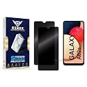 Anti-Spy Privacy Tempered Glass Screen Protector Compatible with Samsung Galaxy A02s [Pack of 2] | Edge-to-Edge, 9H hardness, Case Friendly, Easy Installation Kit