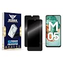 Anti-Spy Privacy Tempered Glass Screen Protector Compatible with Samsung Galaxy M05 [Pack of 2] | Edge-to-Edge, 9H hardness, Case Friendly, Easy Installation Kit