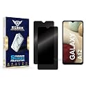 Anti-Spy Privacy Tempered Glass Screen Protector Compatible with Samsung Galaxy A12 [Pack of 2] | Edge-to-Edge, 9H hardness, Case Friendly, Easy Installation Kit
