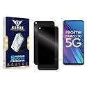 Anti-Spy Privacy Tempered Glass Screen Protector Compatible with Realme Narzo 30 5G [Pack of 2] | Edge-to-Edge, 9H hardness, Case Friendly, Easy Installation Kit