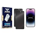 Anti-Spy Privacy Tempered Glass Screen Protector for iPhone 14 Pro [Pack of 2] | HD Clarity, Edge-to-Edge Coverage, Scratch Resistant, Case Friendly with Easy Installation Kit.