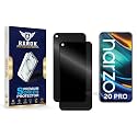 Anti-Spy Privacy Tempered Glass Screen Protector Compatible with Realme Narzo 20 Pro [Pack of 2] | Edge-to-Edge, 9H hardness, Case Friendly, Easy Installation Kit