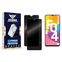 Anti-Spy Privacy Tempered Glass Screen Protector Compatible with Samsung Galaxy F04 [Pack of 2] | Edge-to-Edge, 9H hardness, Case Friendly, Easy Installation Kit