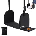 Anti-Squeeze Airplane Foot Hammock for Plane Travel with Flat Base and Memory Foam, Adjustable Leg Hammock for Airplane Travel, Leg Rest for Long Flights, Portable Foot Rest for Under Desk at Work